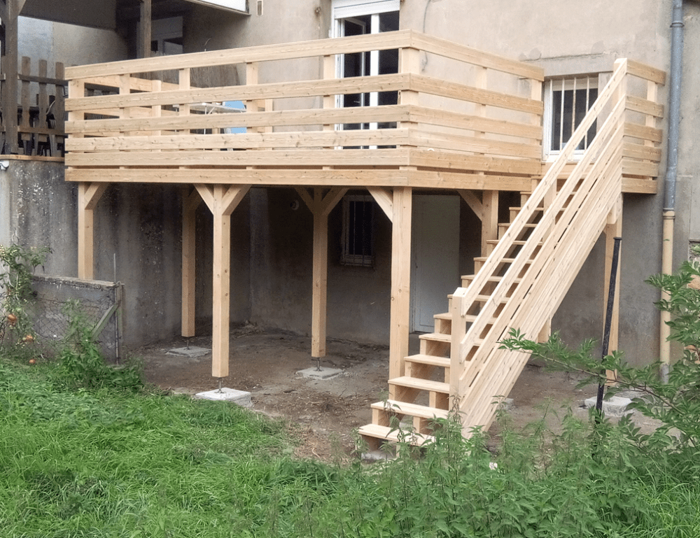 Fontoy - Terrasse bois - 20 m2