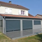 tecnhome-extension bardage composite ossature bois - terrasse gres cerame-40-m2-thionville - moselle-lorraine