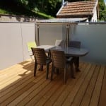 Tecnhome - Terrasse - Bois - Mélèze - 14 m² - Herserange - Metz - Meurthe et moselle - Lorraine