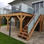 Tecnhome - Terrasse sur pilotis - Bois - Cumaru - 17m² - Montois la montagne - Thionville - Metz - Moselle - Lorraine - Luxembourg