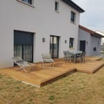 Tecnhome - Terrasse sur pilotis - Bois - IPE - 36m² - Avril - Thionville - Metz - Moselle - Lorraine - Luxembourg