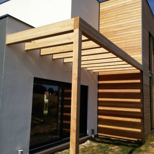 Petite Hettange maison construction ossature bois - R+1 - 145m2