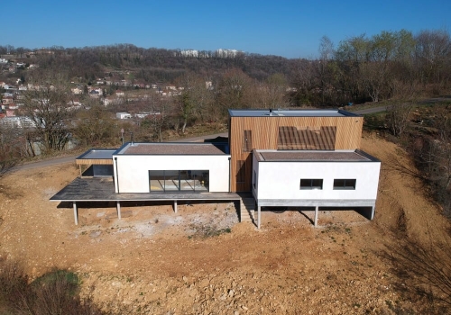 Maison Ossature Bois – R+1 – 200 m2