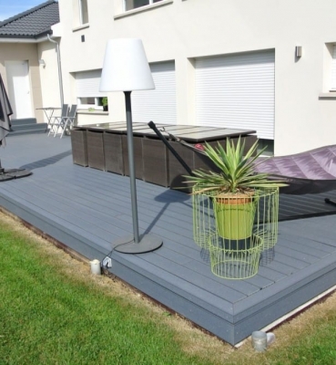 Terrasse Bois Composite – 45m2