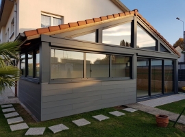 Extension Ossature Bois – Bardage Composite – 25 m2
