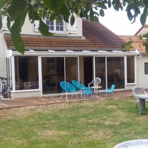 tecnhome-extension bardage composite ossature bois - terrasse gres cerame-40-m2-thionville - moselle-lorraine