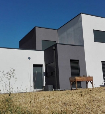 Elange – R+1 – 260 m2 – Maison ossature bois