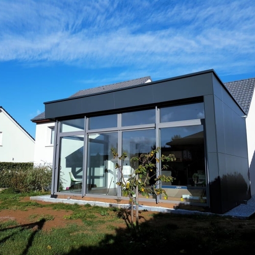 Tecnhome - Extension Ossature bois - 40m² - Mexy - Moselle - Lorraine