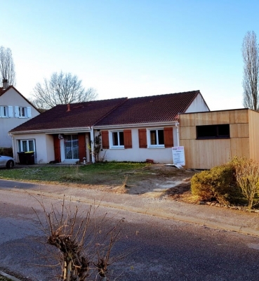 Extension Ossature bois – 55m²