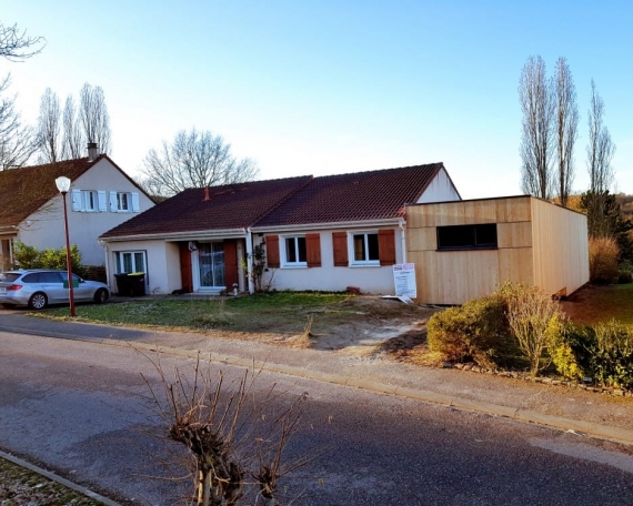 Extension Ossature bois – 55m²