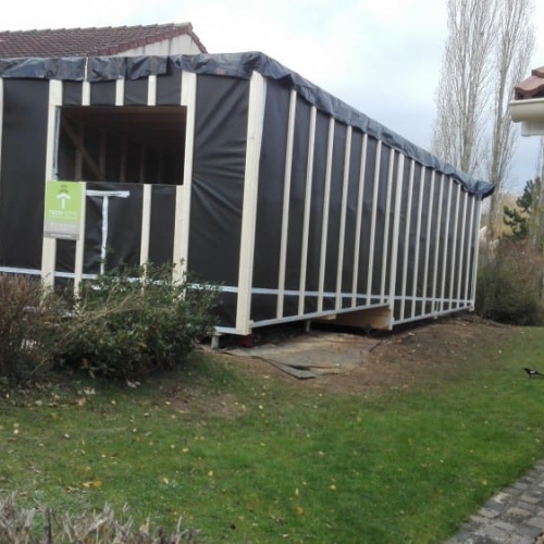 Tecnhome - Extension - Ossature bois - 55m² - Plappeville - Thionville - Moselle - Metz - Lorraine - Luxembourg