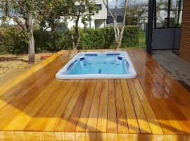 Terrasse Bois Exotique – Garapa – 40 m²