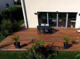 Terrasse Bois Composite – 57m²