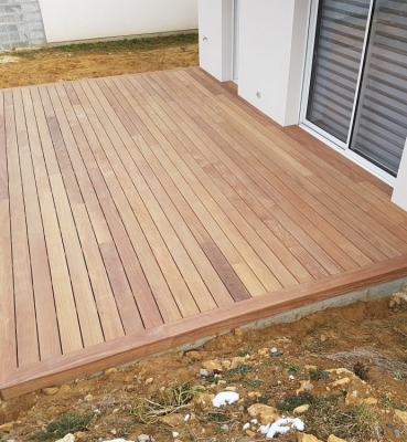 Terrasse Bois Exotique – Cumaru – 28 m²