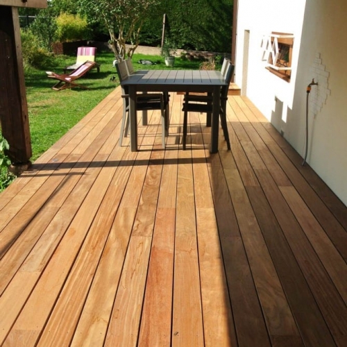 Tecnhome - Terrasse Bois Exotique - Cumaru - 31m2 -Kuntzig - Moselle - Lorraine