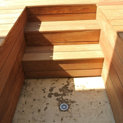 Tecnhome - Terrasse Bois Exotique - Cumaru - 31m2 -Kuntzig - Moselle - Lorraine