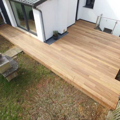 Tecnhome - Terrasse Bois Exotique - Cumaru - 32 m² - Bettembourg - Luxembourg - Moselle - Lorraine
