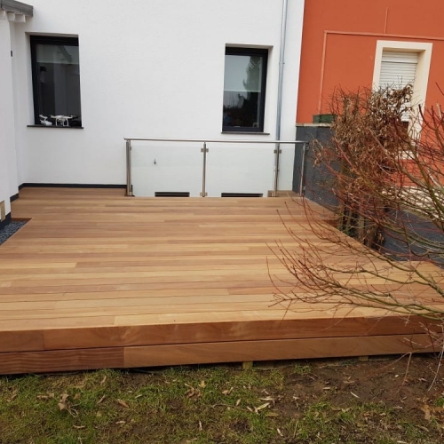 Tecnhome - Terrasse Bois Exotique - Cumaru - 32 m² - Bettembourg - Luxembourg - Moselle - Lorraine