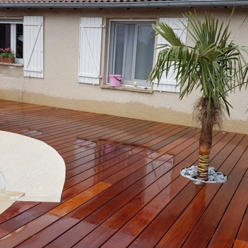 Tecnhome - Terrasse Bois Exotique - Cumaru - 40 m² - Cattenom - Moselle - Lorraine - Luxembourg