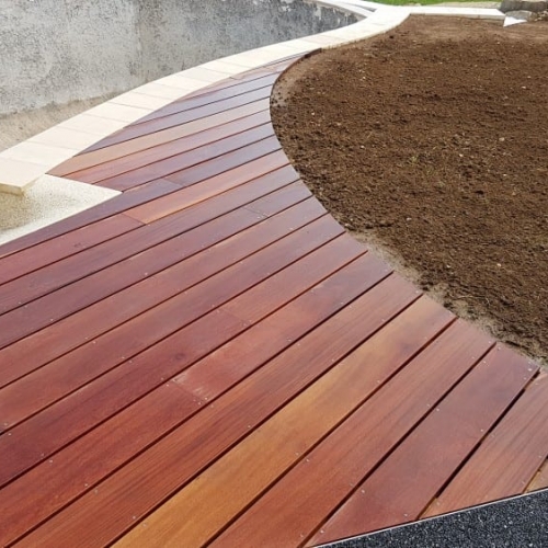 Tecnhome - Terrasse Bois Exotique - Cumaru - 40 m² - Cattenom - Moselle - Lorraine - Luxembourg