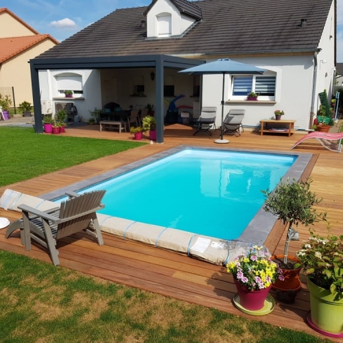 Tecnhome- Terrasse Bois Exotique - Cumaru - 65m² - Yutz - Thionville - Metz - Moselle - Lorraine