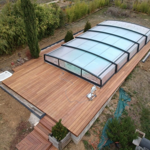 Tecnhome- Terrasse Bois Exotique - Cumaru - 74m² - Berg sur moselle - Moselle - Lorraine