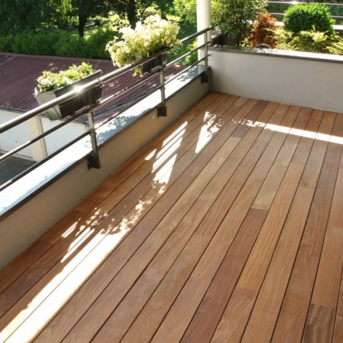 Tecnhome - Terrasse Bois Exotique - Cumaru - 18 m² - Thionville - Moselle - Lorraine