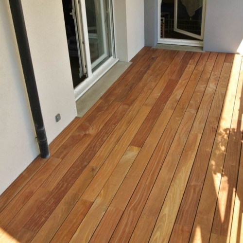 Tecnhome - Terrasse Bois Exotique - Cumaru - 18 m² - Thionville - Moselle - Lorraine