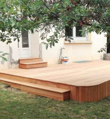 Terrasse Bois Exotique – Garapa – 20m2