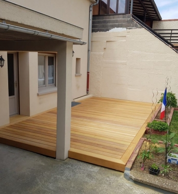 Terrasse Bois Exotique – Garapa – 24 m²