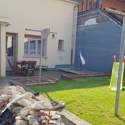 Tecnhome - Terrasse Bois Exotique - Garapa - 24 m² - Sentzich - Moselle - Lorraine
