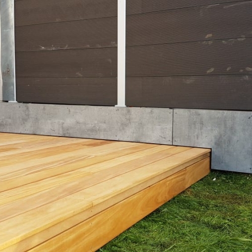 Tecnhome - Terrasse Bois Exotique - Garapa - 30 m² - Metzervisse - Moselle - Lorraine