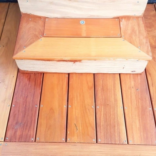 Tecnhome - Terrasse Bois Exotique - Garapa - 10 m² - Thionville - Moselle - Lorraine - Luxembourg