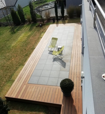 Terrasse Bois Exotique – IPE – 45m²