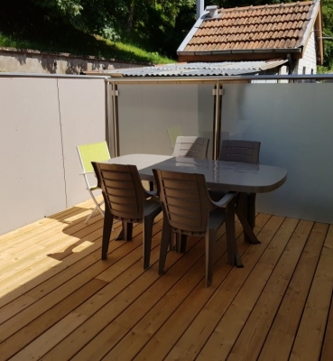 Terrasse Bois – Mélèze – 14 m²