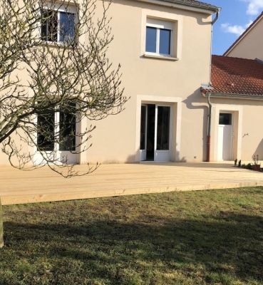 Terrasse Bois – Mélèze – 32 m²