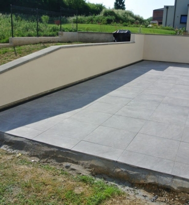 Terrasse – Grés Cérame – 42m2 – Thionville – Moselle