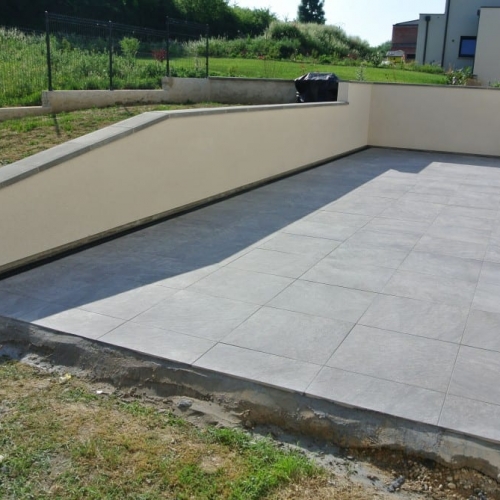 Tecnhome - Terrasse Grés Cérame - Thionville -Moselle - Lorraine