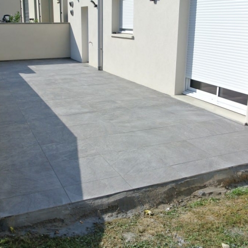 Tecnhome - Terrasse Grés Cérame - Thionville -Moselle - Lorraine