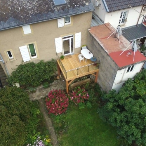 Tecnhome - Terrasse pilotis Bois - Mélèze - 11m² - Hayange - Moselle - Lorraine