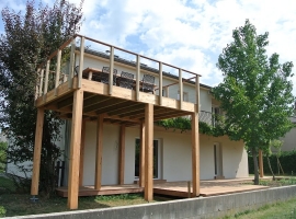 Terrasse Suspendue Bois Exotique – Cumaru – 90 m2