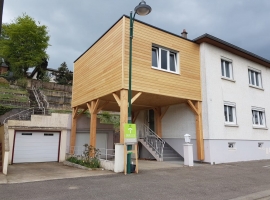 Extension sur Pilotis – 35m²