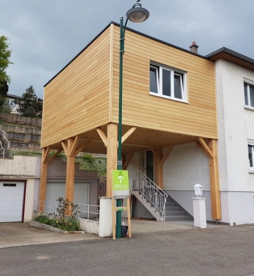 Extension sur Pilotis – 35m²