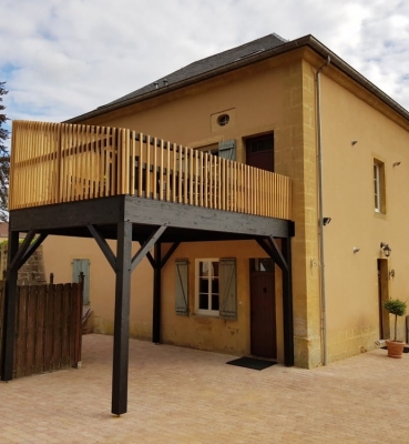 Terrasse sur Pilotis Bois – Cumaru – 20m²