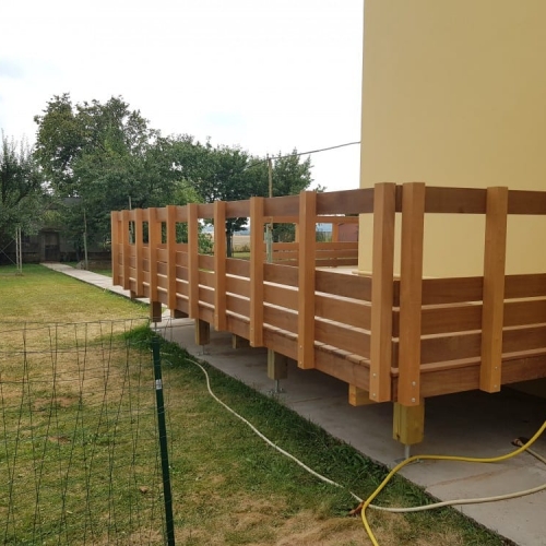 Tecnhome - Terrasse sur vis - Bois - IPE - 21m² - Tressange - Thionville - Metz - Moselle - Lorraine - Luxembourg