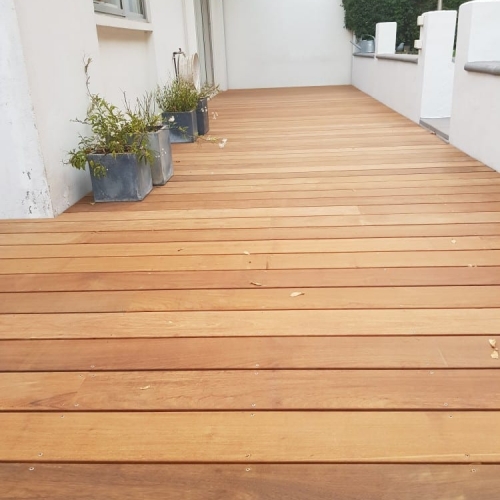 Tecnhome - Terrasse sur pilotis - Bois - IPE - 40m² - Rozerieulles - Thionville - Metz - Moselle - Lorraine - Luxembourg