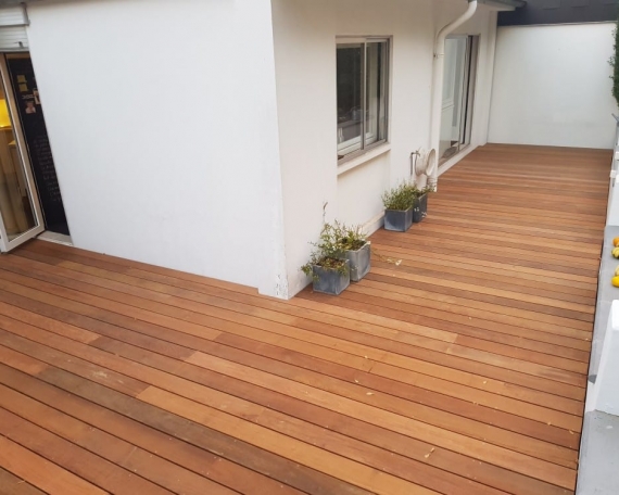 Terrasse Bois – Ipé – 40 m²