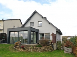 Extension – Ossature Bois – Bardage Composite – 28 m2