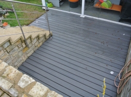 Terrasse composite – 15m2 – Hautcharage – Luxembourg