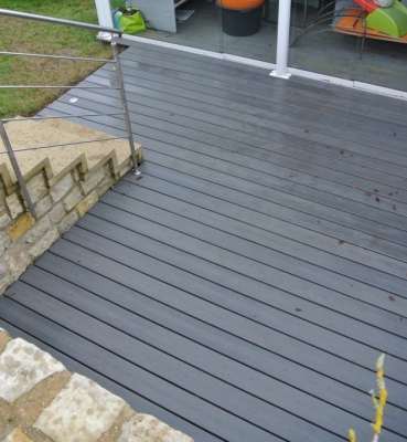 Terrasse composite – 15m2 – Hautcharage – Luxembourg